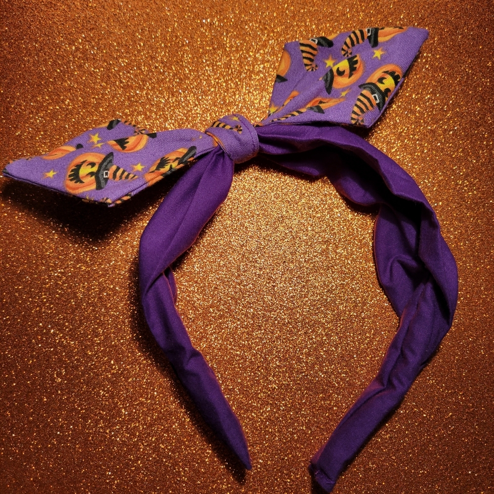 Halloween headbands Witch Pumpkins